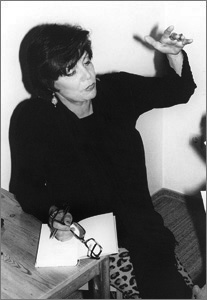 Barbara Bronnen im Kulturzentrum am 10.10.1996