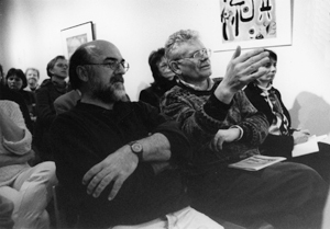Werner Mittenzwei, Veranstaltung "Das Haus in der Französischen Straße", Zuschauer im Kulturzentrum 24.4.1997