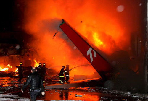 Flugzeugabsturz in Sao Paulo Juli 2007