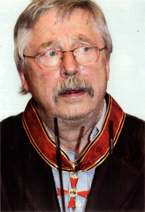 Wolf Biermann mit Bundesverdienstkreuz