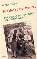 Buchcover Felicia Langer »Miecius später Bericht«