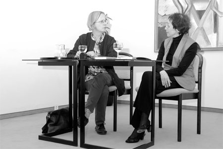 Sabine Peters und Mira Maase - Veranstaltung "Narrengarten" 20.3.2014