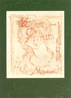Für die Ausstellung »Hommage an die Frauen« von Heinrich Richter entworfene Zeichnung, die für das Ausstellungsplakat verwendet wurde